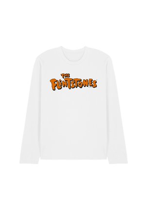 Cotton Soul, FLINTSTONES FLINTSTONES LOGO 2 - T-Shirt print - white