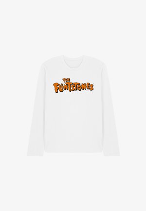 Cotton Soul, FLINTSTONES FLINTSTONES LOGO 2 - T-Shirt print - white