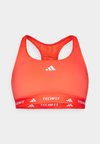POWERREACT TECHFIT - Keskmiselt toetav spordirinnahoidja - bright red