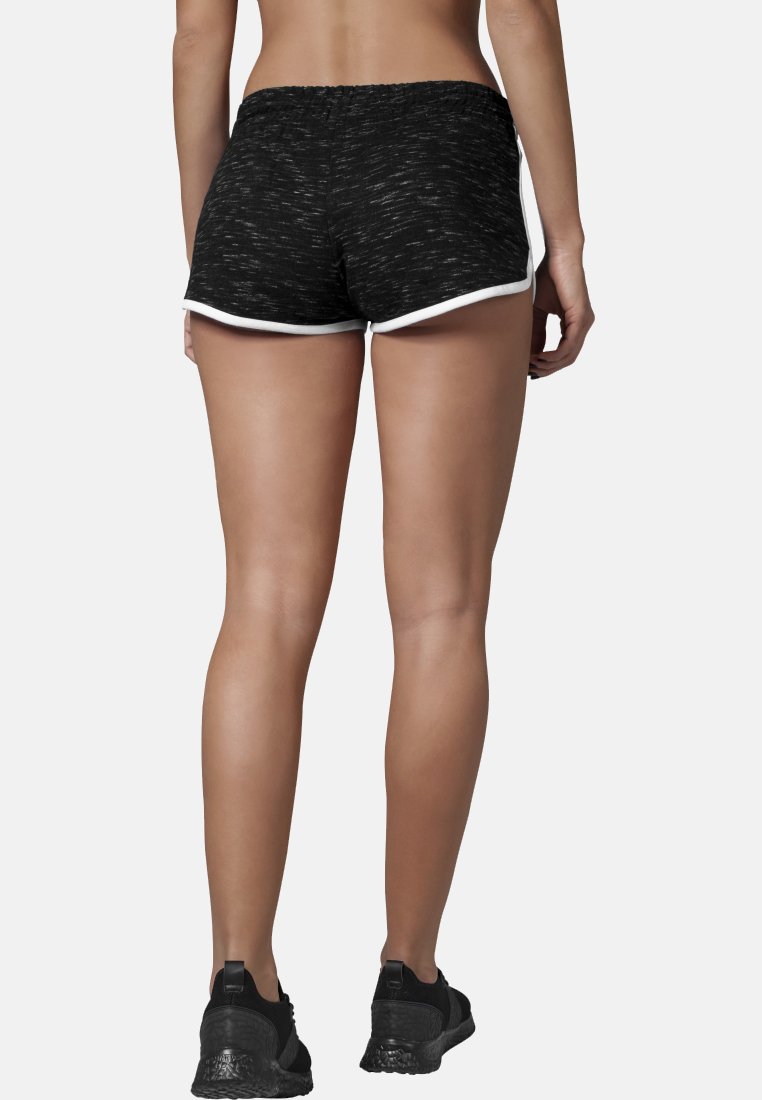 Damen Kleider | Urban Classics LADIES SPACE DYE HOTPANTS Shorts black, white/schwarz - WV00982 Damen Kleider | Urban Classics LADIES SPACE DYE HOTPANTS Shorts black, white/schwarz - WV00982