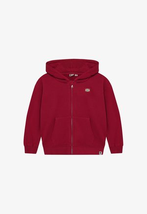 Daily7, - - Sweater met rits - rythmic red