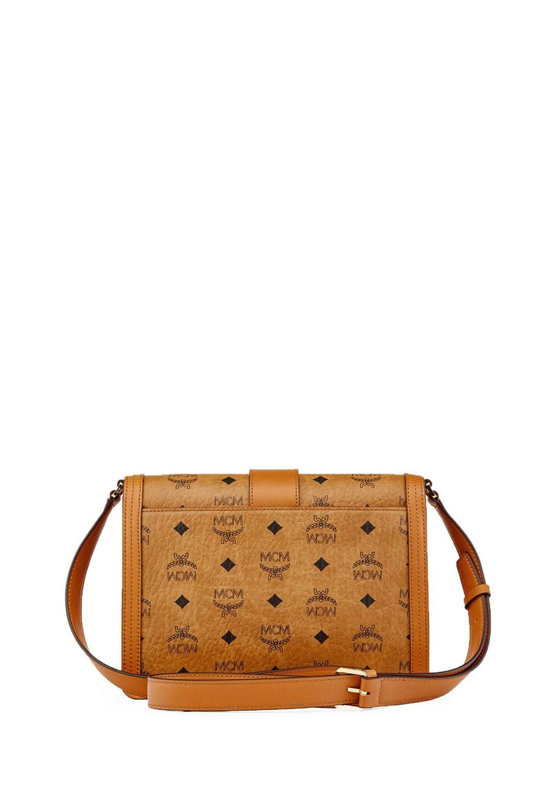 MCM IN VISETOS - Umhängetasche - cognac - Zalando.de