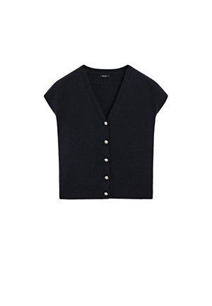 Massimo Dutti Vest - dark blue