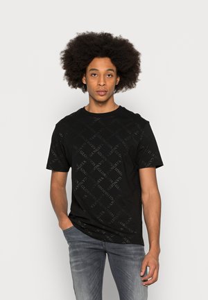 CORTEO BOXY TEE - T-shirt con stampa - jet black