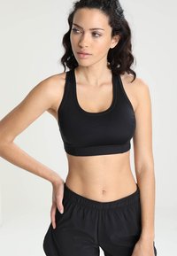 Casall - ICONIC BRA - Sportovní podprsenky se střední oporou - black Miniatura obrázku 1