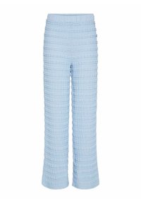 MIT WEITEM BEIN PCANINE  - Pantalon classique - cashmere blue