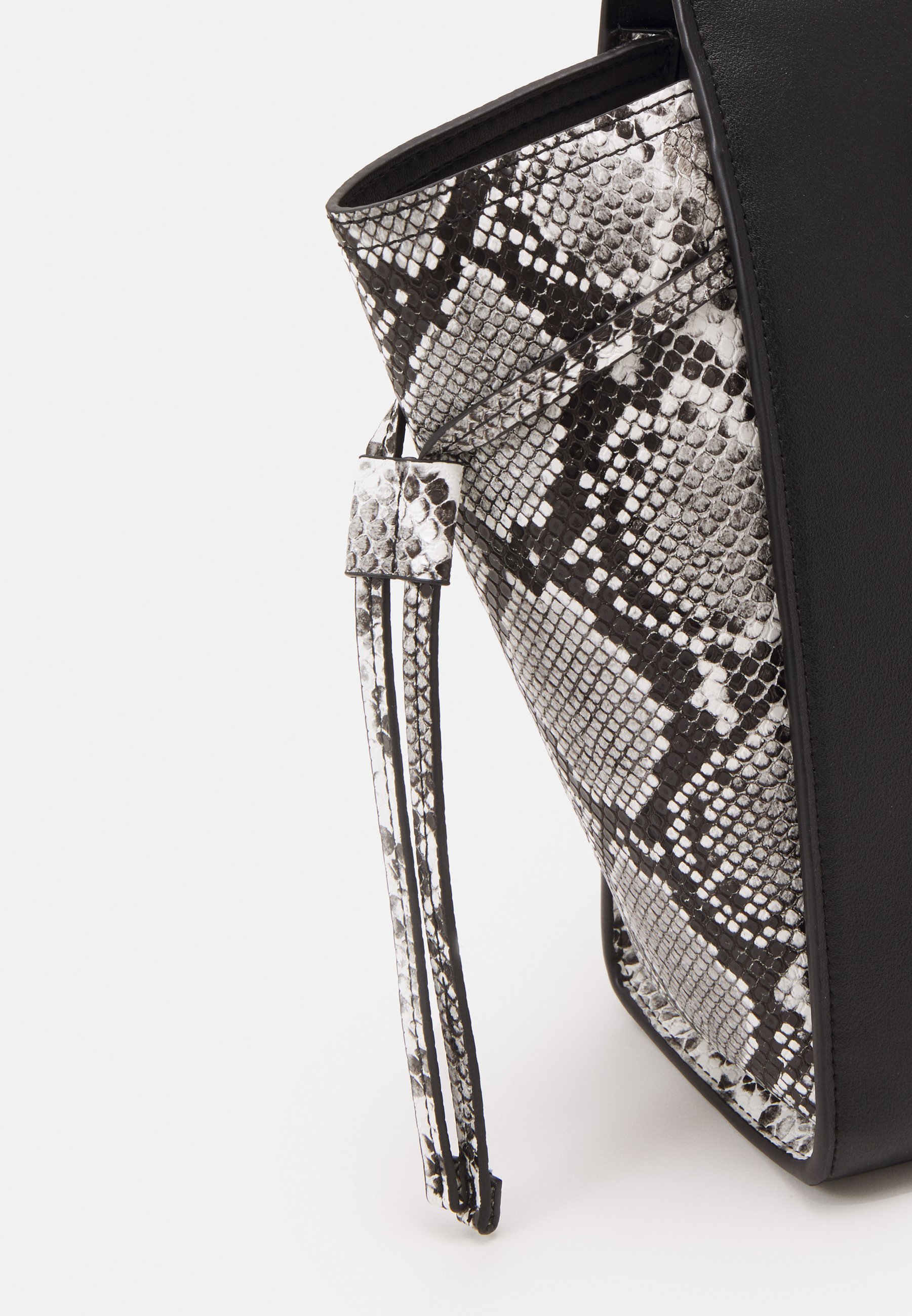 calvin klein mini bucket python