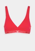 Emporio Armani PADDED BRALETTE - Triangle bra - ruby red/red - Zalando ...