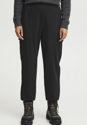 LANO - Pantaloni cargo - black