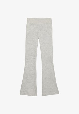 SOFT TOUCH BELL BOTTOM - Pantaloni de trening - light grey