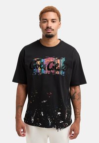Carlo Colucci Print T-shirt - black