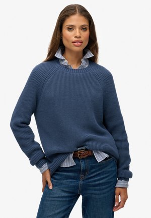 RELAXED  - Pullover - vintage blue