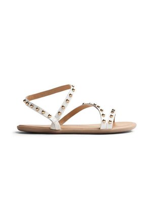 BAREFOOT - STUDDED TANDAG - Sandalias - blanco