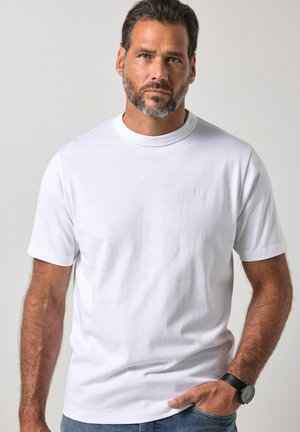 JP1880, JP1880 T-SHIRT, SHORT SLEEVE, ROUND NECK, UP TO 8 XL - Camiseta básica - snow white