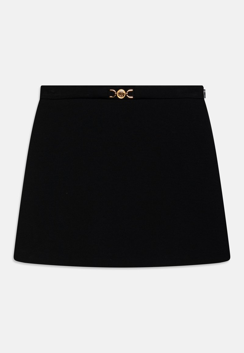 Versace - SKIRT PUNTO MILANO - Minifalda - nero, Ampliar