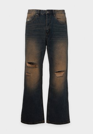 Wasted Paris, SCRIPT BARRET PANT UNISEX - Дънки със свободна кройка - dust blue