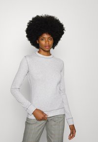 Marc O'Polo DENIM LONGSLEEVE  - Camisola - light gray melange