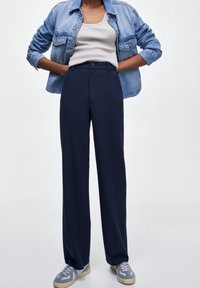 PULL&BEAR Trousers - blue