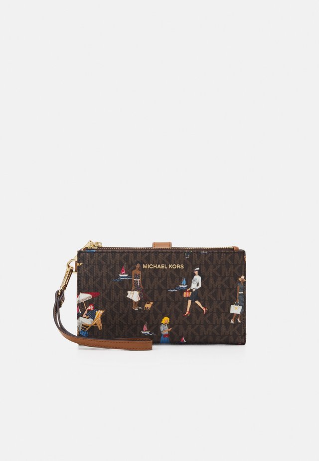 JET SET WRISTLET - Geldbörse - brown/multi
