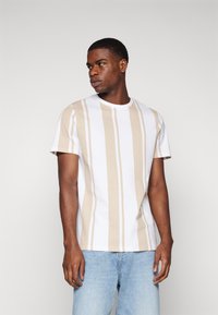 Pier One - T-shirts print - tan Miniaturebillede 1