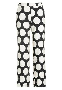 Ulla Popken Pantalon Gainant Taille Haute Empiècement Moulant Coupe Ajustée Femme