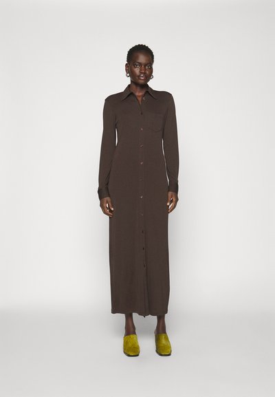 Filippa K DRESS - Maksi suknelė - dark choco