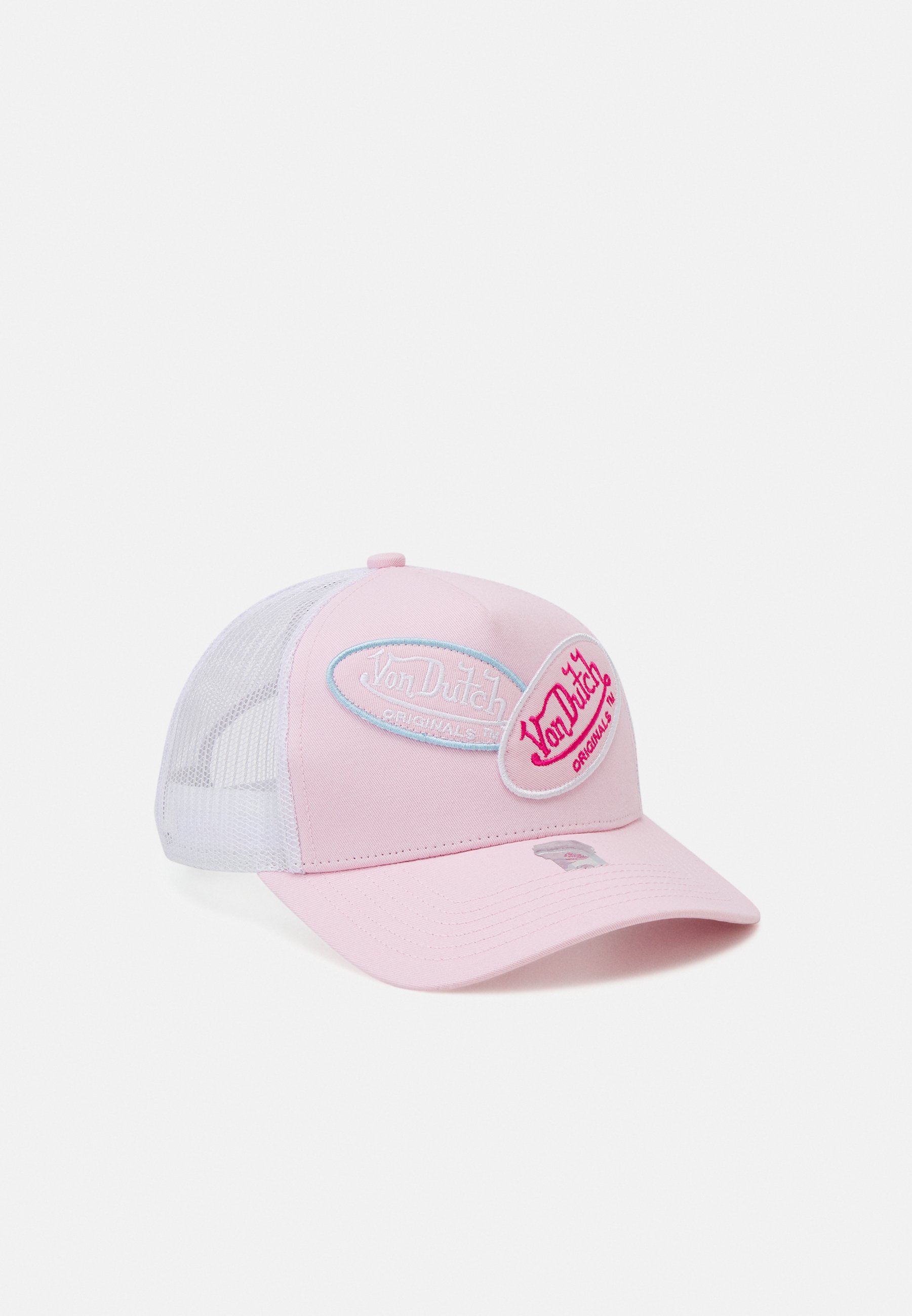 Von Dutch TRUCKER MULTILOGO UNISEX - Pet - light pink/white/roze - Zalando .nl