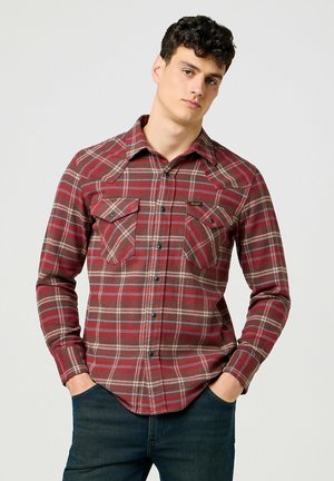 WESTERN  - Overhemd - ruby wine