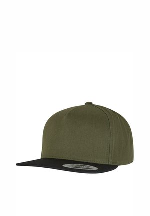 CLASSIC 5 PANEL SNAPBACK - Cap - olive black