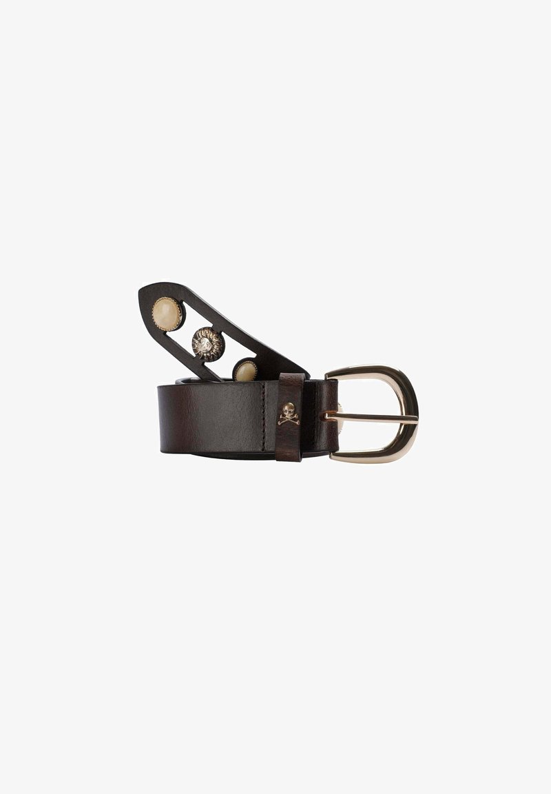 Scalpers SUN HOLES - Curea - dark brown