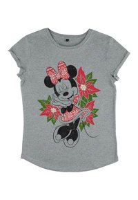Henry Tiger MICKEY CLASSIC CHRISTMAS FAIRISLE MINNIE - T-shirt z nadrukiem