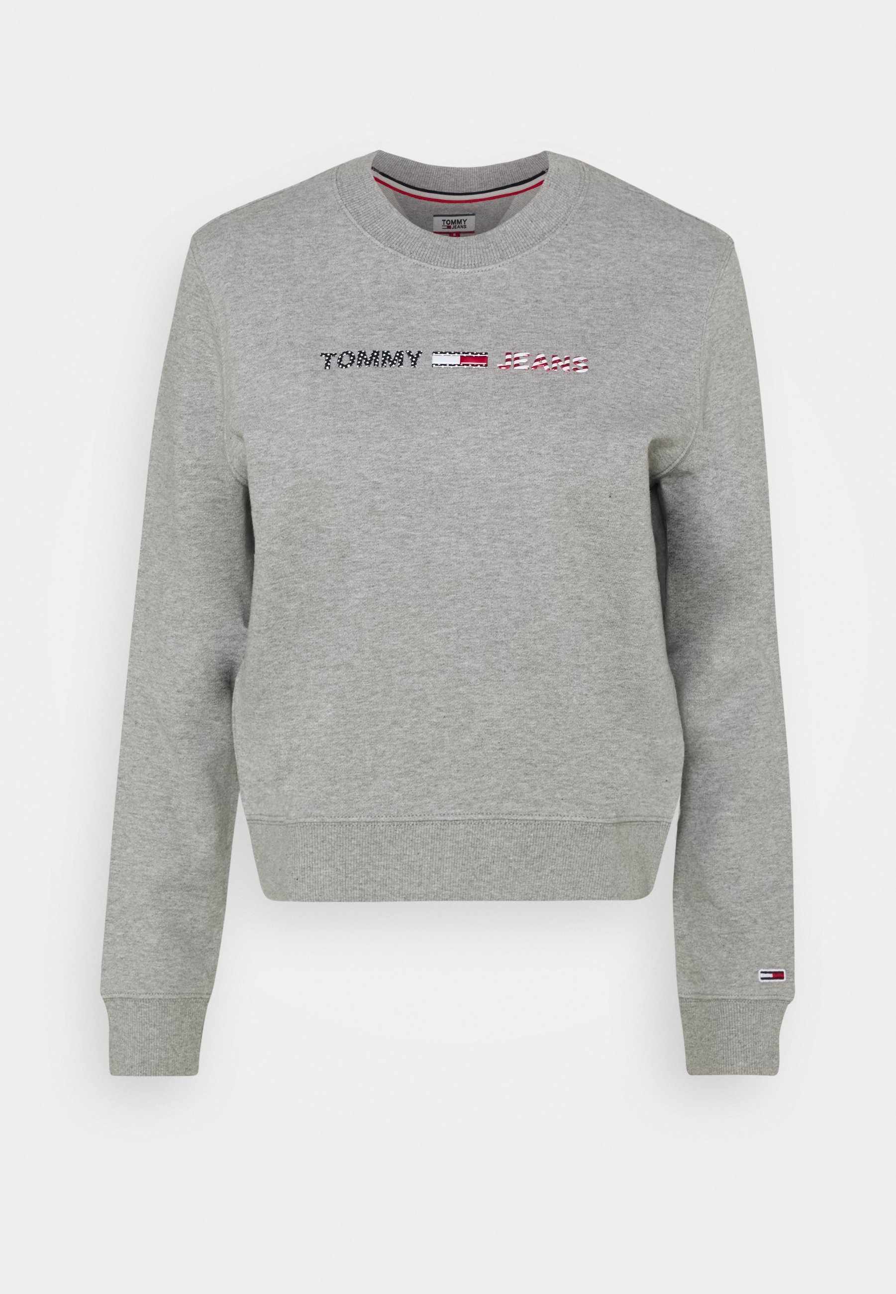 tommy jeans logo print sweatshirt