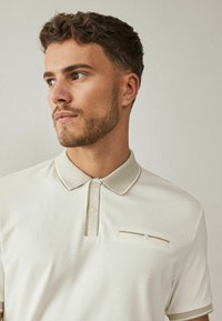 Next SMART COLLAR - Poloshirts - ecru white