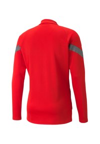 Puma FUSSBALL TEAMSPORT TEAMFINAL - Trainingsjacke - rotgrausilber