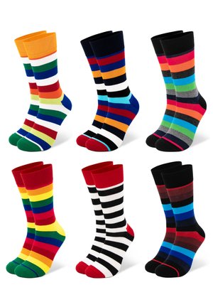 OCCULTO 6 PACK BUNTE - Socks - mix1