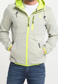 Schmuddelwedda Outdoorjacka - mottled grey