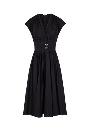 Morgan, MORGAN MORGAN MID-LENGTH DRESS WITH V-NECK - Vestito casual - noir