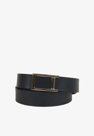 4US 4US - CINTURA IN PELLE PER UOMO - Gürtel - navy blue