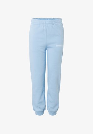 Bruno Banani BASIC LOGO PRINT - Pantalon de survêtement - turquoise