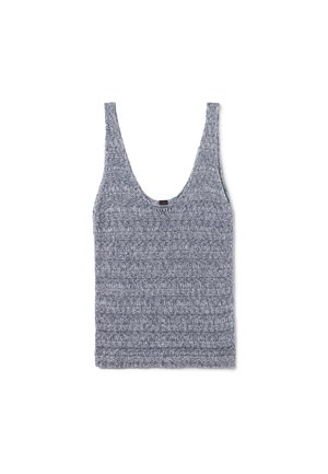 Stefanel Top - blue marl