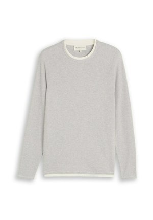 TOM TAILOR DENIM, 2-IN-1, jasnoszary