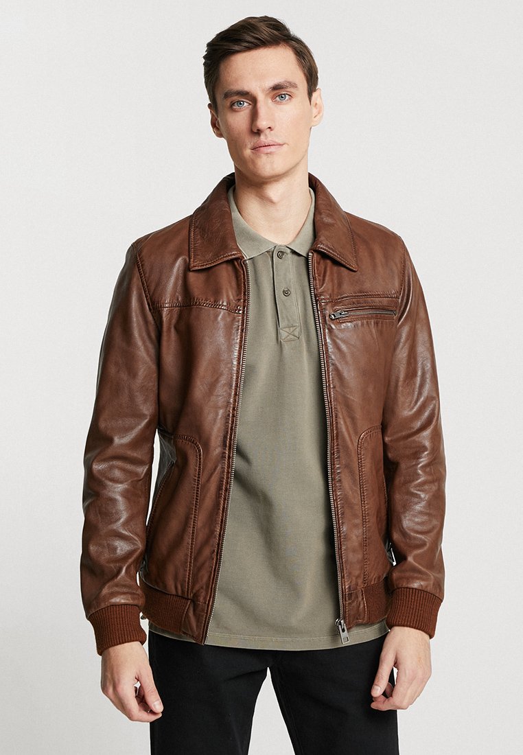 Oakwood BILLY Skinnjakke brown Zalando.no Oakwood BILLY Skinnjakke brown Zalando.no