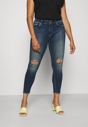 CARWILLY - Jeans Skinny Fit - dark blue denim