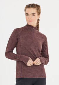 Endurance FUNKTIONS CANNA PERFORMANCE - Longsleeve - fudge