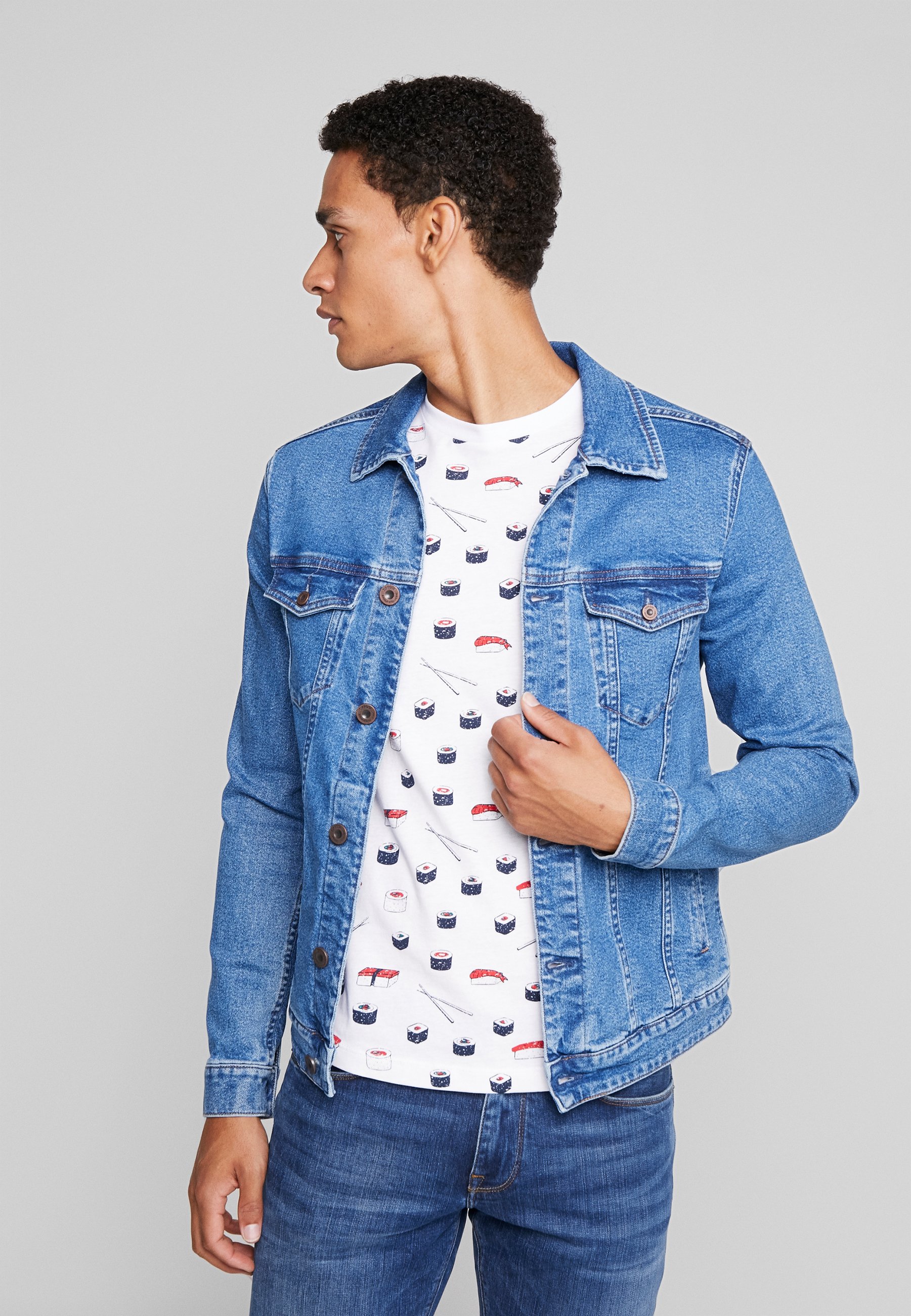 PEGU Jeansjacka blue denim PEGU Jeansjacka blue denim
