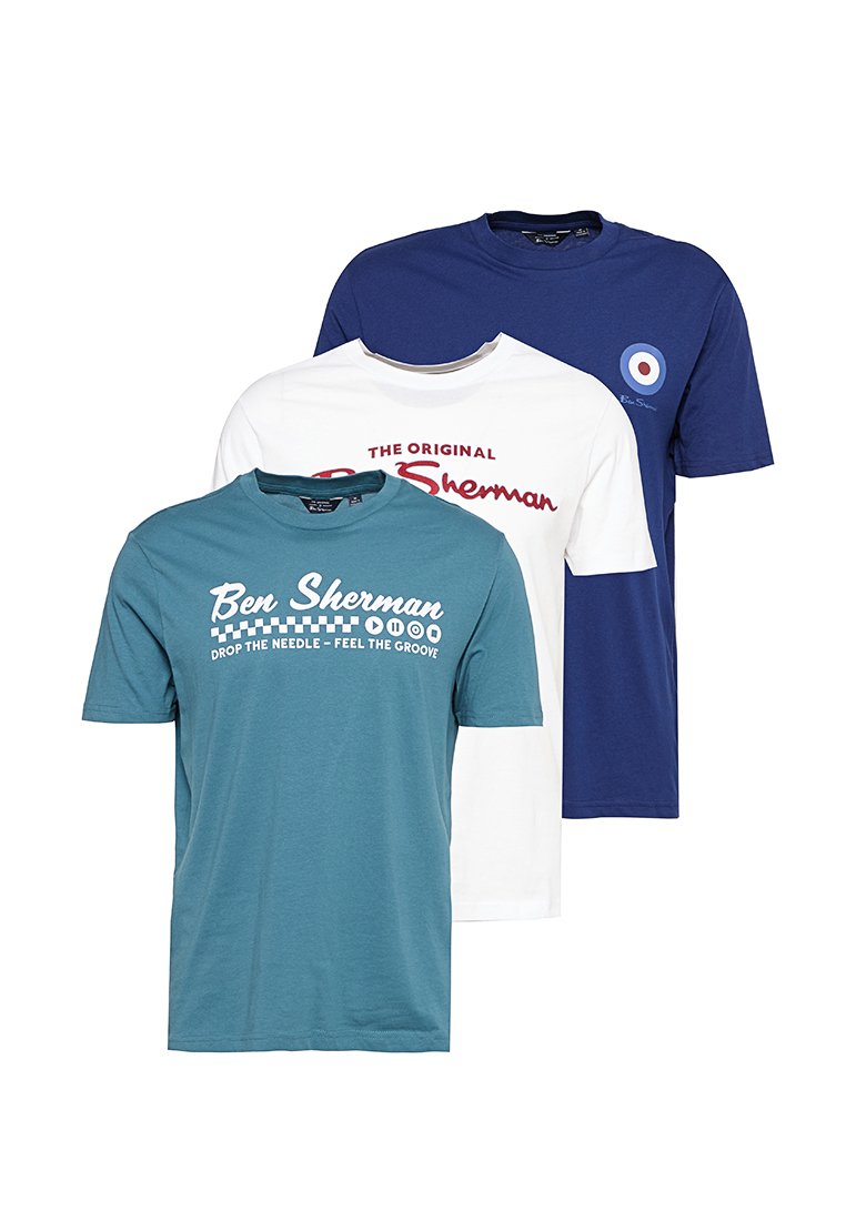Ben Sherman T-shirt print meerkleurig