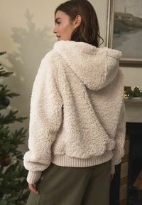Next FULL ZIP JACKET - Jachetă din fleece - ecru