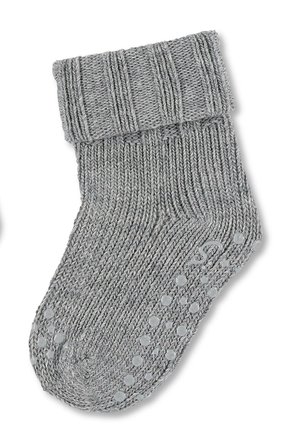 Sterntaler ABS-KRABBEL - Socks - silber melange