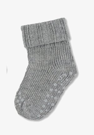 Sterntaler ABS-KRABBEL - Socks - silber melange