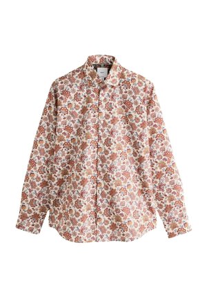 Next, Shirt - burgundy red